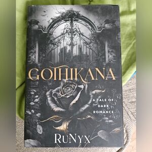 Gothikana Hardcover Book - Black & Gold Gothic Romance